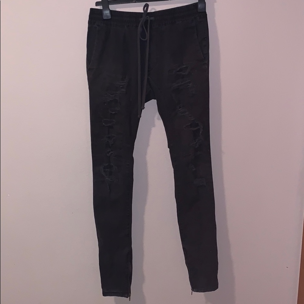 Men’s jean joggers